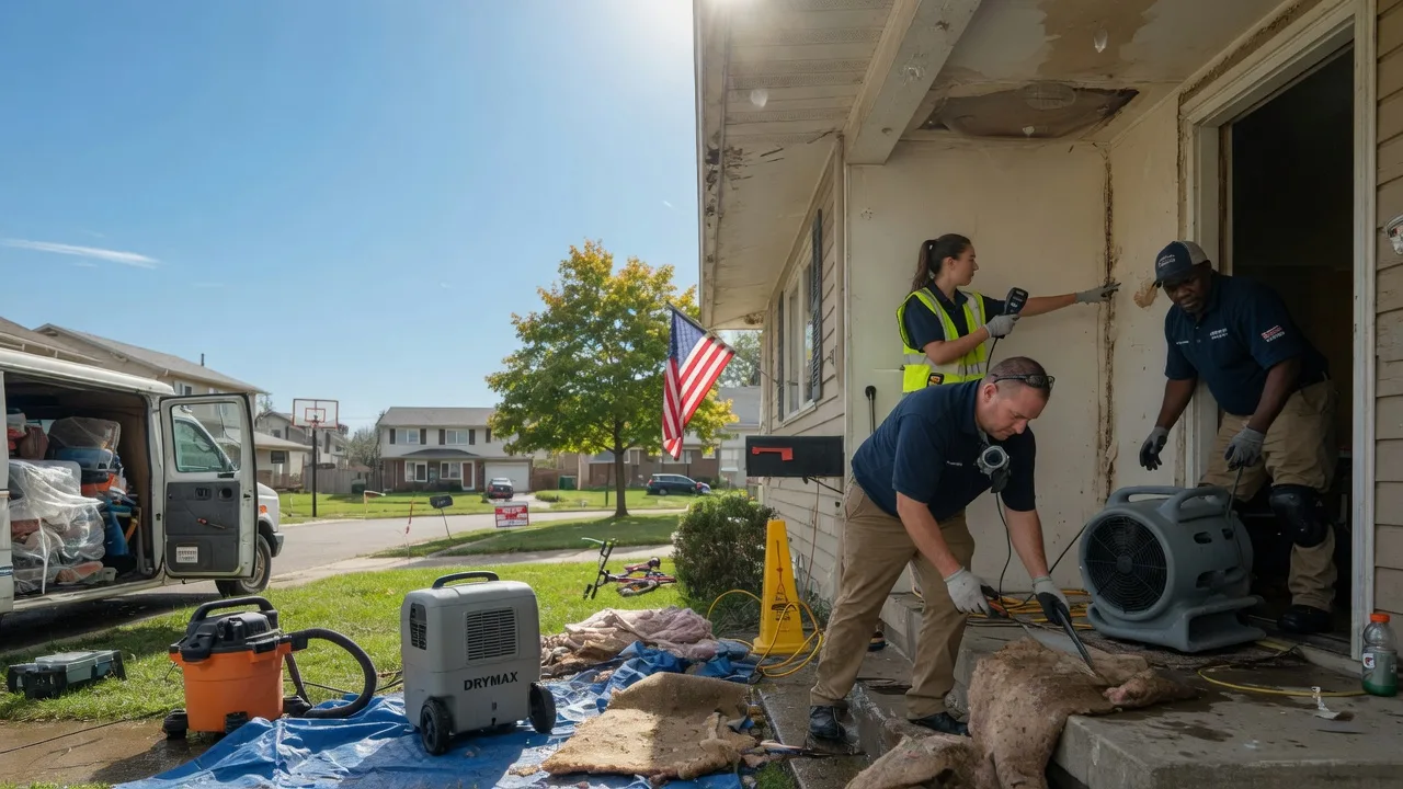 Water Damage Restoration in La Valle, WI near me